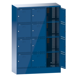 Bild 1: Akku-Ladeschrank (BxTxH) 1205x585x1795mm 3x4 Fächer Typ CH R5010