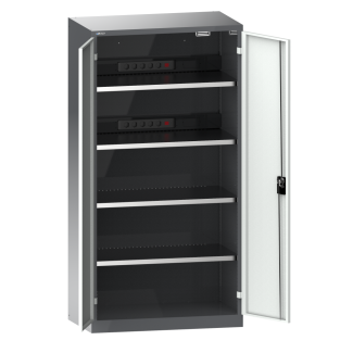 Bild 1: Akku-Ladeschrank (BxTxH) 1000x580x1950mm Typ CH CODE Lock N6502/R7035