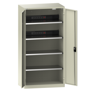 Bild 1: Akku-Ladeschrank (BxTxH) 1000x580x1950mm Typ CH CODE Lock R7032